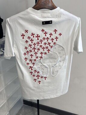 NWT Chrome Hearts White Short Sleeve